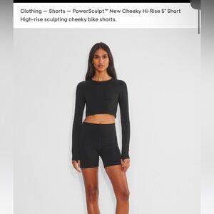 PowerSculpt™ New Cheeky Hi-Rise 5" Short
High-rise sculpting cheeky bike shorts